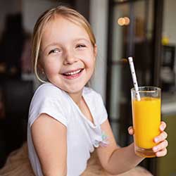 Pineapple and orange smoothie